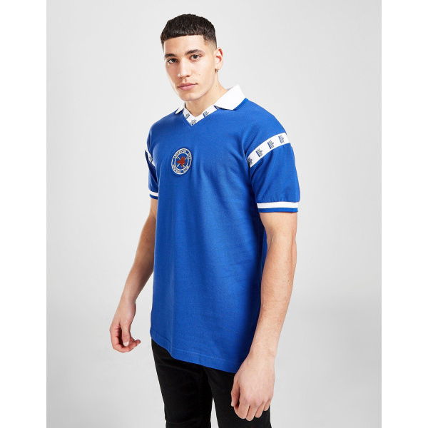 Score Draw Leicester City FC 76 Home Retro Shirt