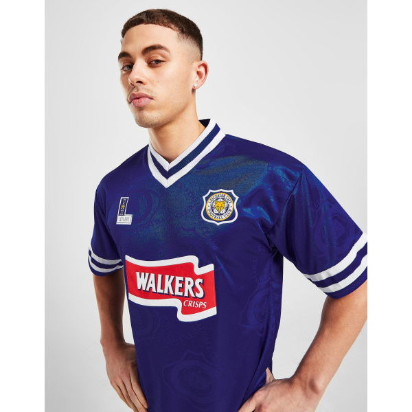 Score Draw Leicester City FC 97 Home Retro Shirt