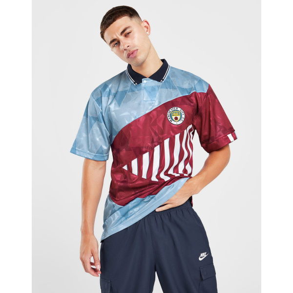 Score Draw Manchester City FC 1990 Mash Up Retro Shirt
