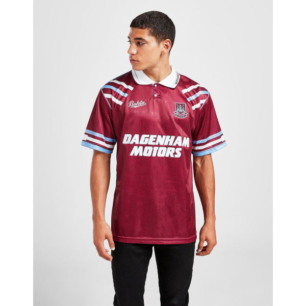 Score Draw West Ham United 92 Retro Home Shirt