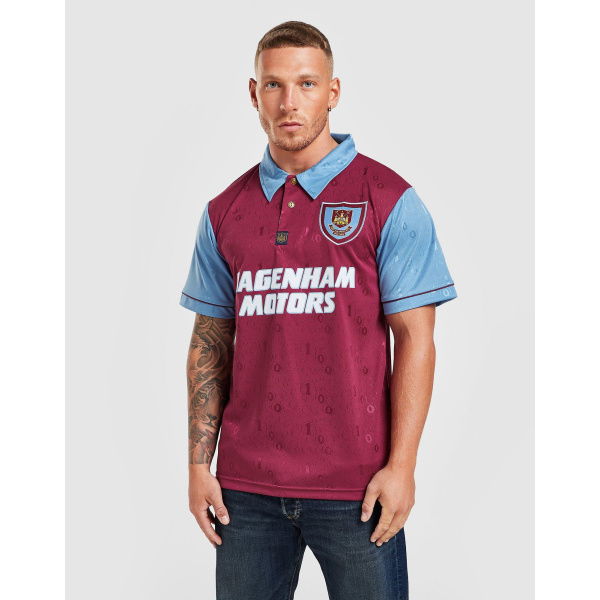 Score Draw West Ham United 95 Retro Home Shirt
