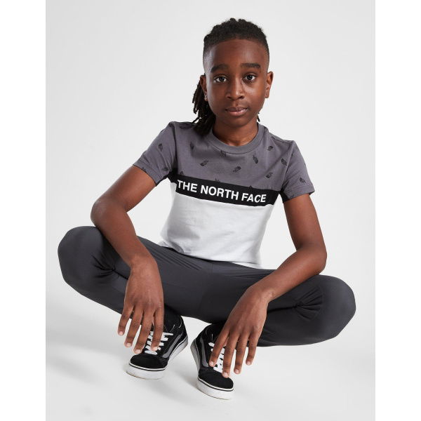 The North Face Colour Block T-Shirt Juniors