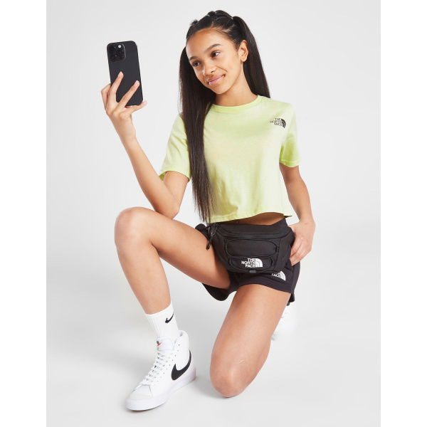 The North Face Girls Crop Simple Dome T-Shirt Junior