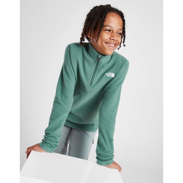The North Face Glacier 1/4 Zip Fleece Top Junior