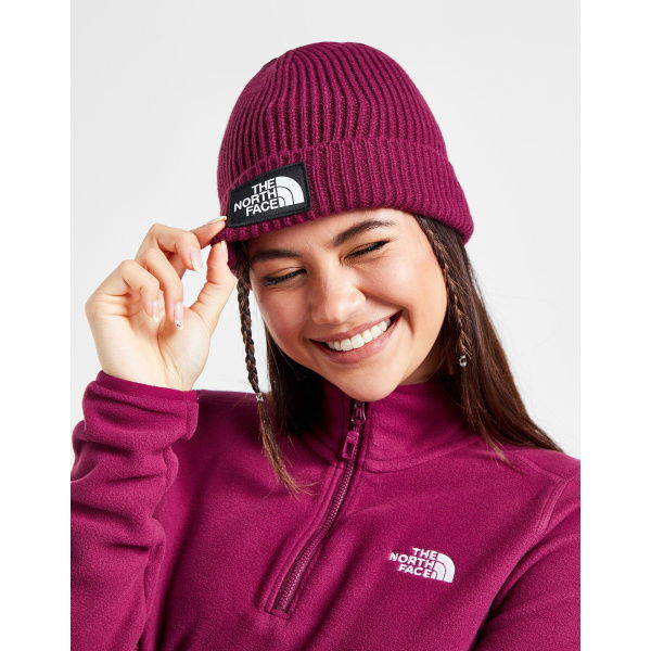 The North Face Logo Box Cuffed Beanie