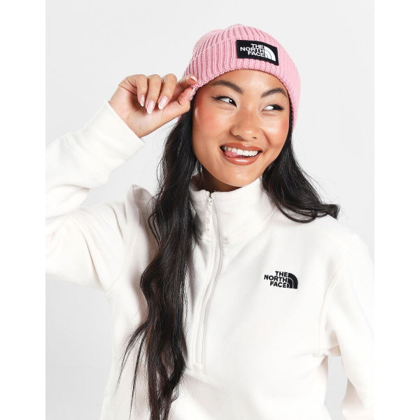 The North Face Logo Box Cuffed Beanie