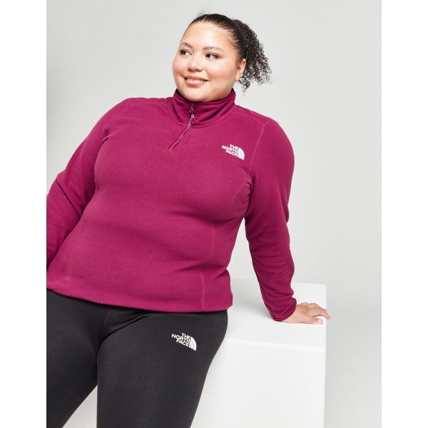 The North Face Plus Size Glacier 1/4 Zip Fleece.