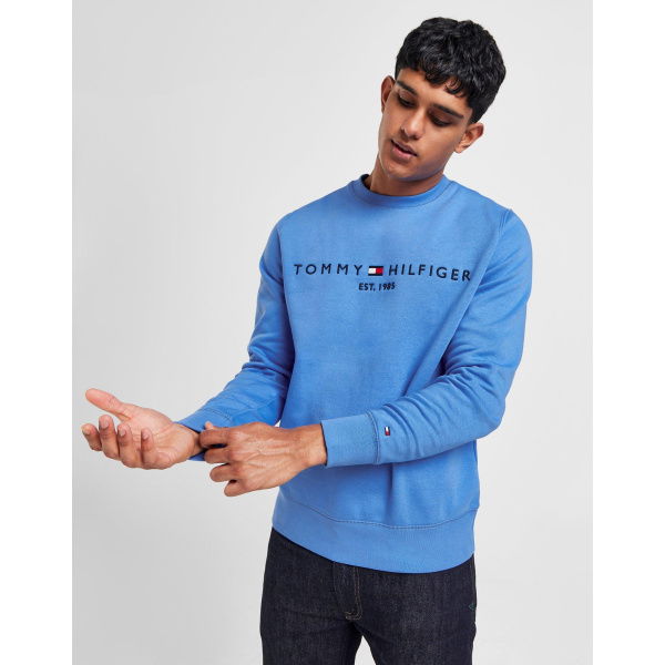 Tommy Hilfiger Embroidered Logo Crew Sweatshirt