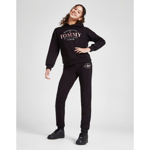 Tommy Hilfiger Girls Foil Print Joggers Junior