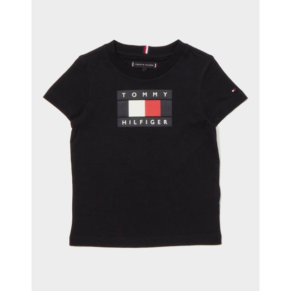 Tommy Hilfiger Large Flag Logo T-Shirt Children