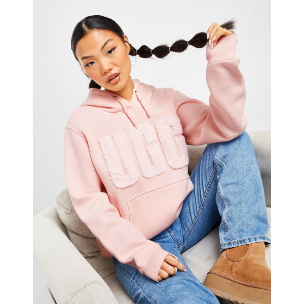 UGG Fuzzy Logo Hoodie