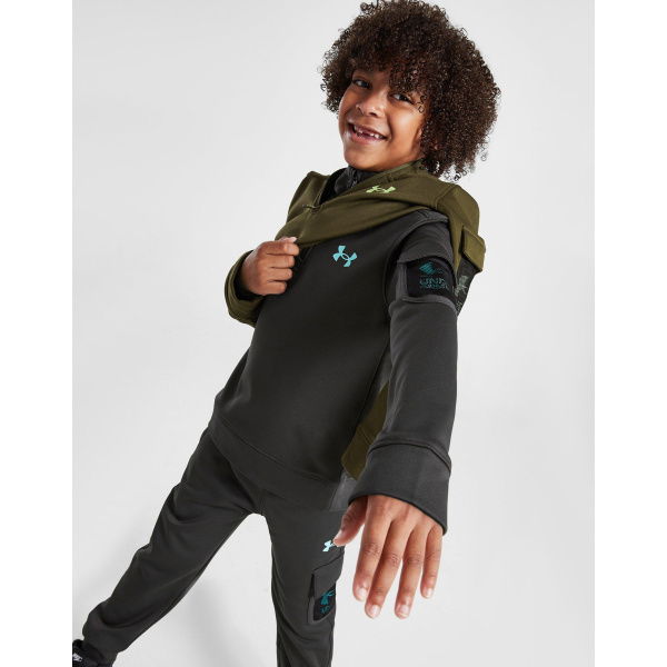 Under Armour Cargo 1/4 Zip Tracksuit For Children.