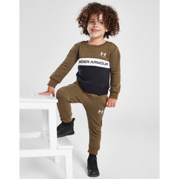 Under Armour Colour Block Crew Tracksuit Infant