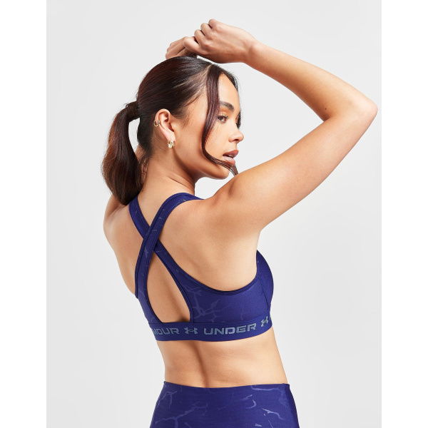 Under Armour Crossback Emboss Sports Bra