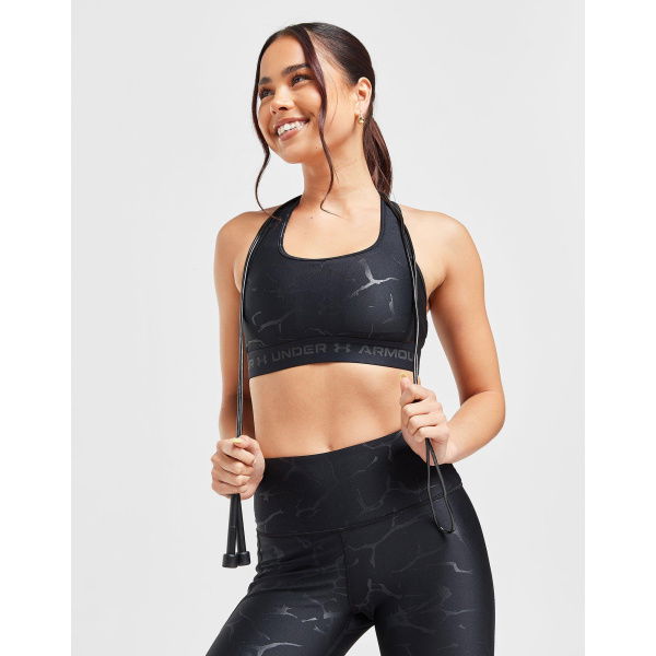 Under Armour Crossback Emboss Sports Bra