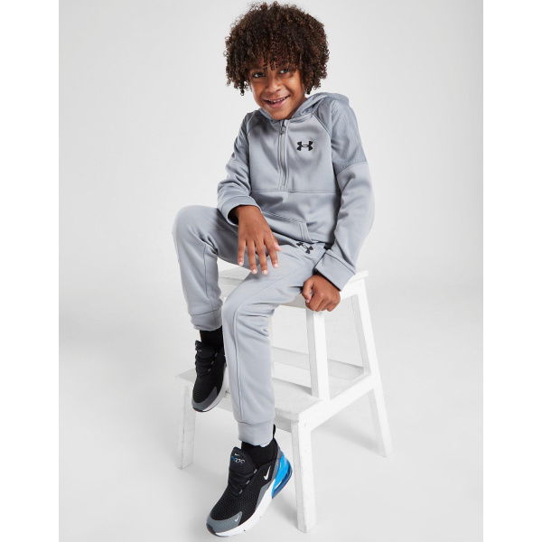 Under Armour Emboss Overhead Tracksuit Children