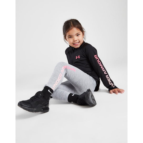 Under Armour Girls Tech 1/4 Zip Tracksuit For Children.