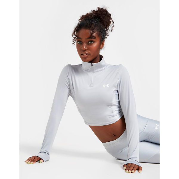 Under Armour Shine 1/4 Zip Crop Top.