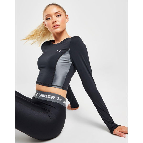 Under Armour Shine Long Sleeve Crop Top