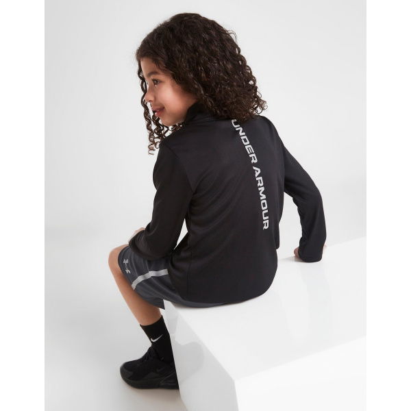 Under Armour Tech 1/4 Zip/Shorts Set For Children.