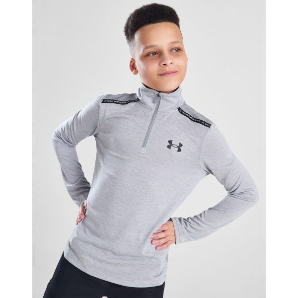 Under Armour Tech Wordmark 1/4 Zip Track Top Junior