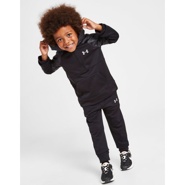 Under Armour UA Armour Fleece Camo 1/4 Zip Tracksuit Children