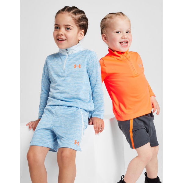 Under Armour Woven Panel 1/4 Zip Top/Shorts Set - Infant.