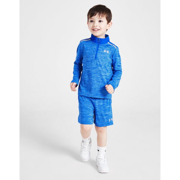 Under Armour Woven Panel 1/4-Zip Top/Shorts Set Infant