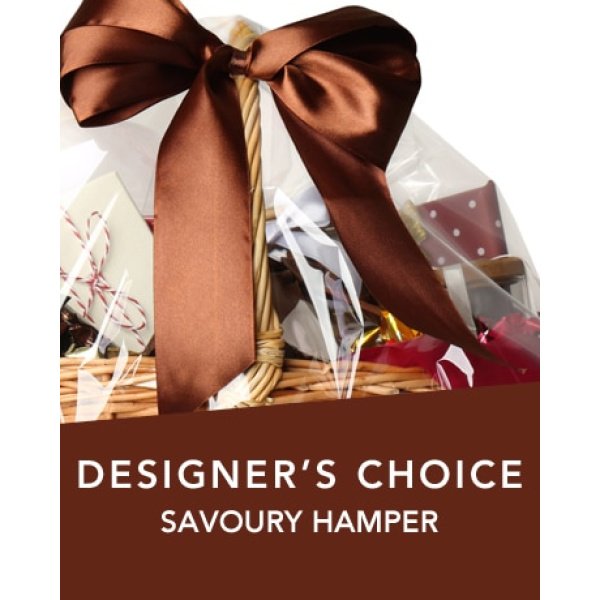 Designers Choice Savoury Hamper Flowers