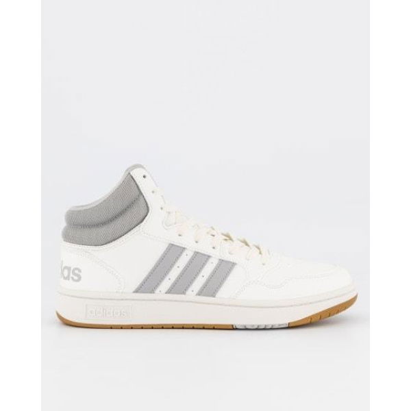 Adidas Mens Hoops 3.0 Mid Core White