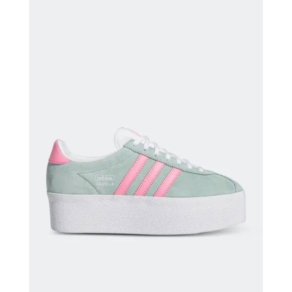 Adidas Womens Gazelle Up Hazy Green