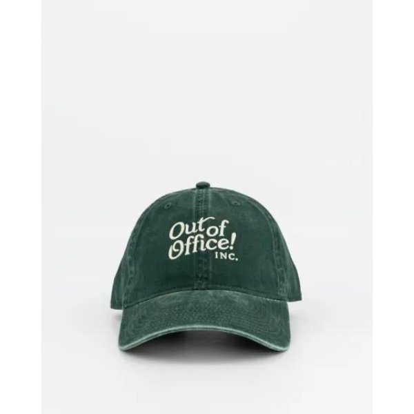 American Needle Out Of Office Ball Park Cap Bottle Green