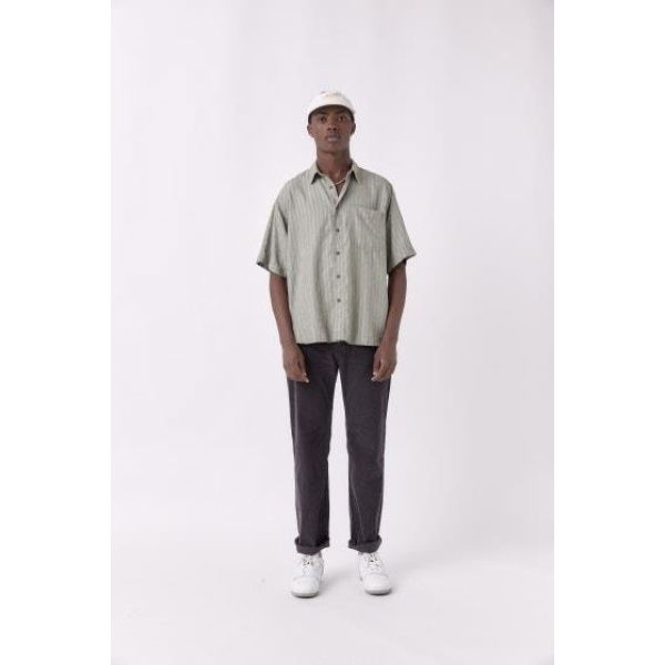 Barney Cools Homie Shirt Sage Jacquard