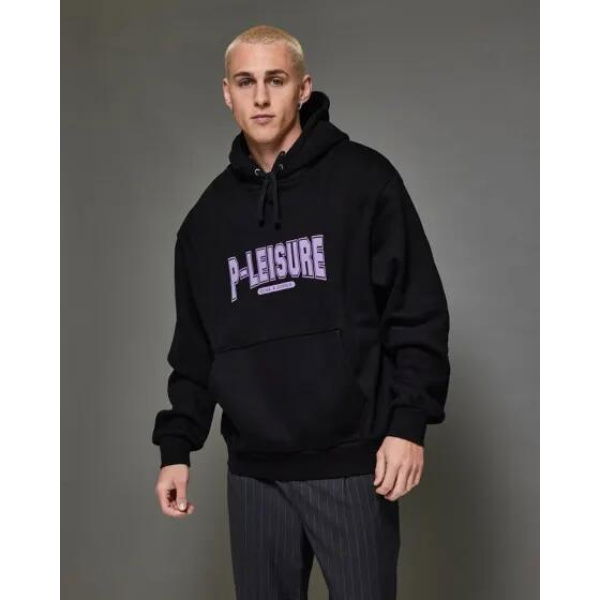 Barney Cools P-leisure College Hoodie Black