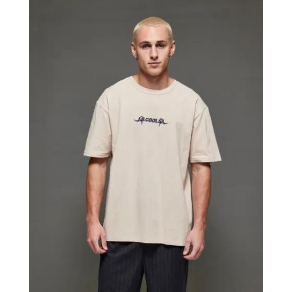 Barney Cools Synth Tee Wheat