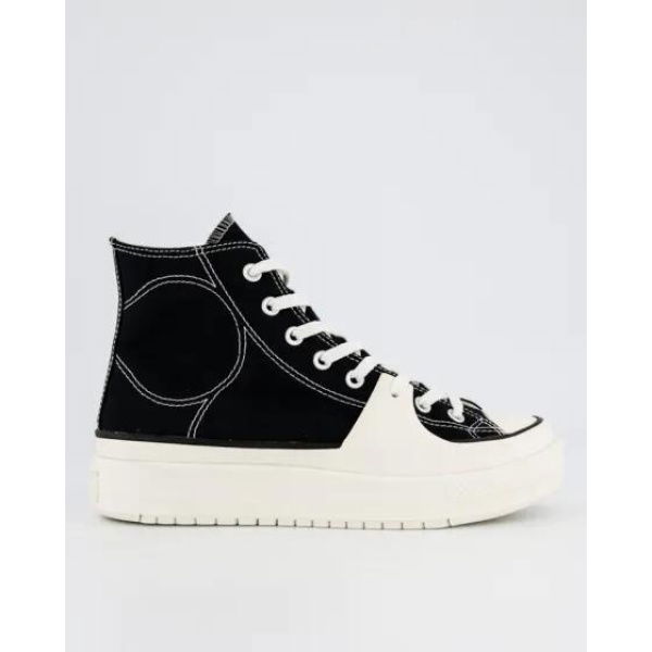 Converse Chuck Taylor All Star Construchuck Taylor Deco Stitch High Top Black