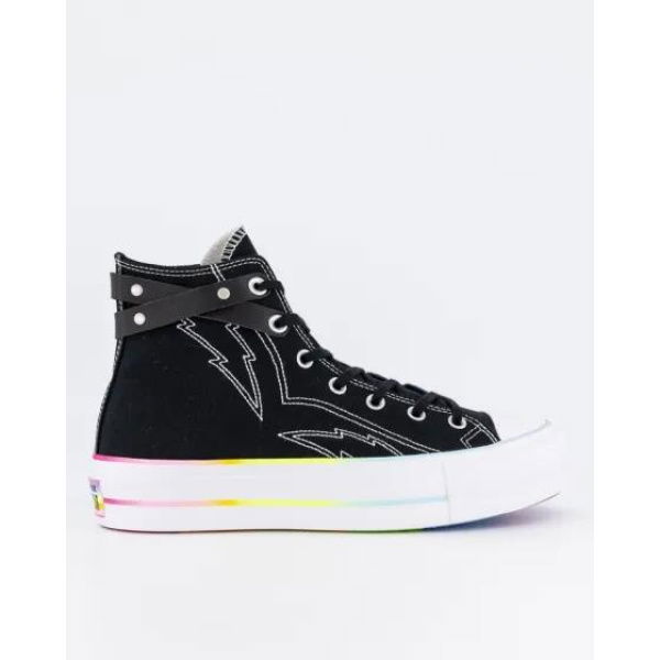 Converse Chuck Taylor Lift Pride Hi Top Black