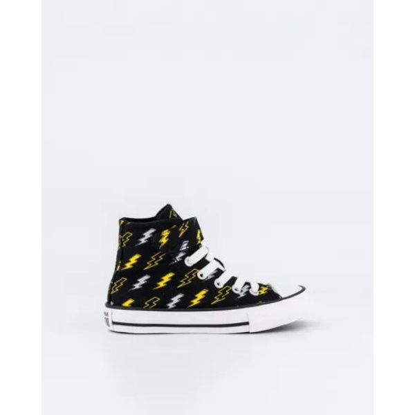 Converse Kids Chuck Taylor All Star Easy-on Hi Black