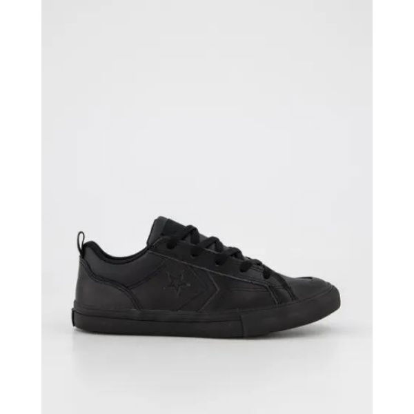 Converse Kids Pro Blaze Strap Leather Low Top Black