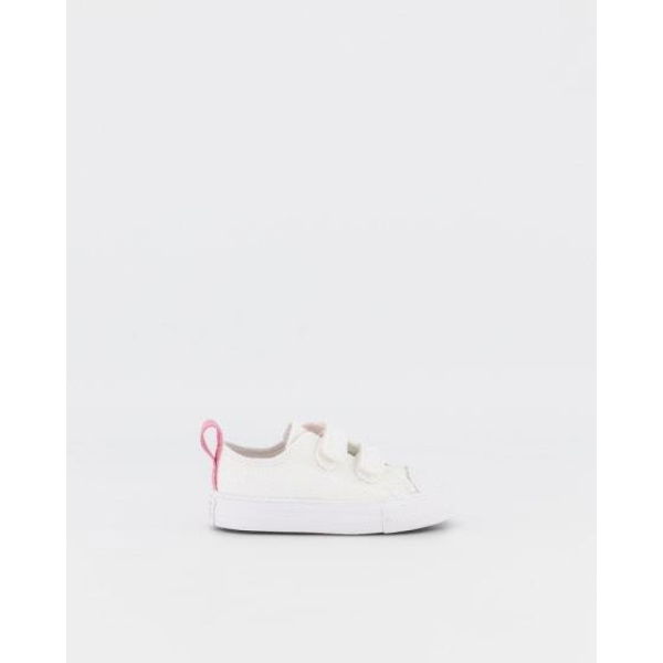 Converse Toddler Chuck Taylor All Star Easy On Sparkle Low Top White