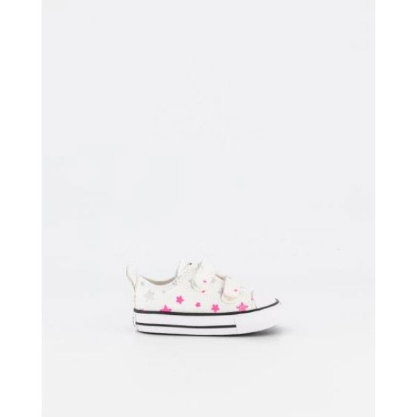 Converse Toddler Chuck Taylor All Star Sparkle On Low White