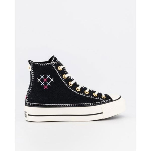 Converse Womens Chuck Taylor All Star Lift High Top Black