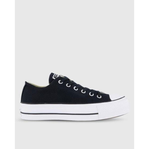 Converse Womens Chuck Taylor All Star Lift Lo Black