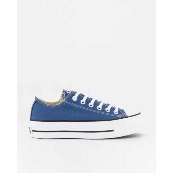 Converse Womens Chuck Taylor All Star Lift Platform Ox Armor Blue