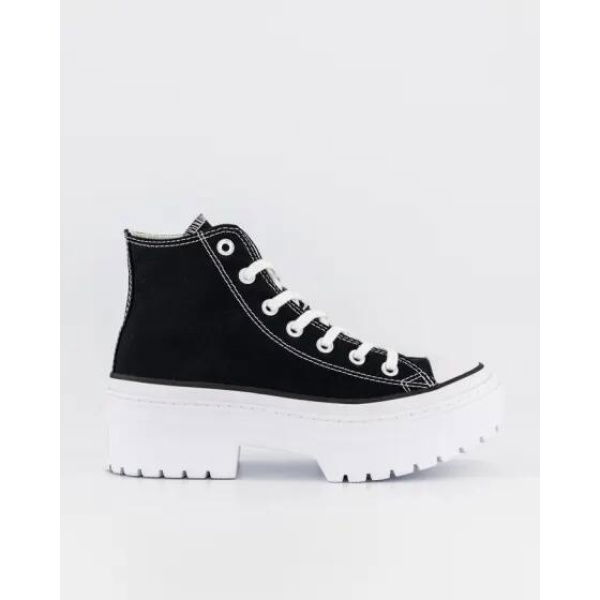 Converse Womens Chuck Taylor All Star Lugged Heel Hi Black