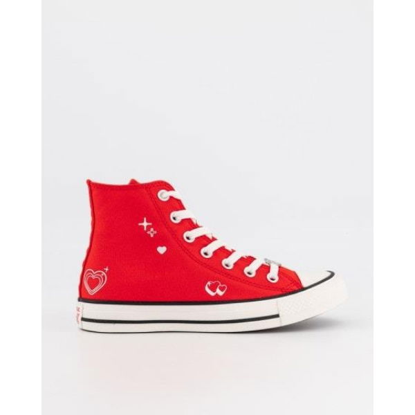 Converse Womens Chuck Taylor All Star Y2k Heart Hi Fever Dream