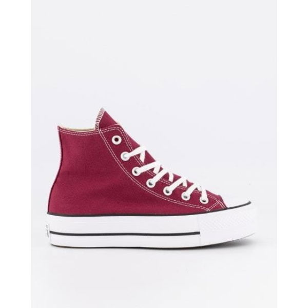 Converse Womens Ct All Star Lift Hi Legend Berry