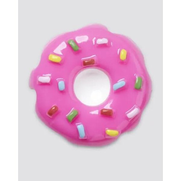 Crocs Accessories Acrylic Pink Donut Jibbitz Multi