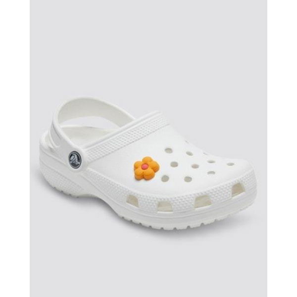 Crocs Accessories Orange Flower Jibbitz Multi