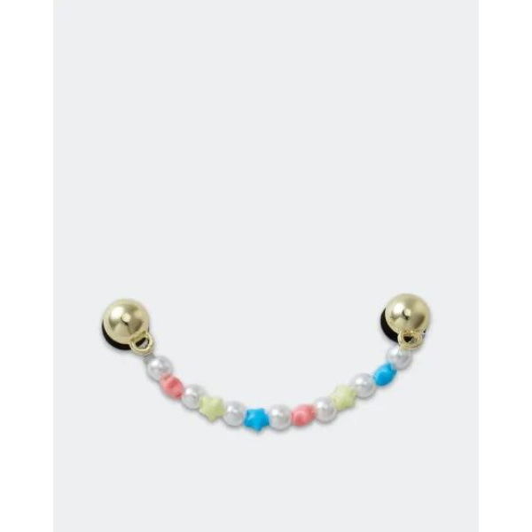 Crocs Accessories Pearl And Star Chain Jibbitz Multi